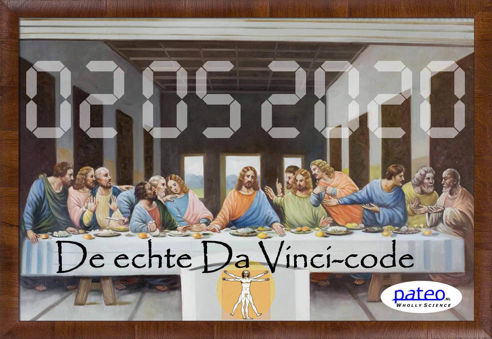 De echte Da Vinci-code op 02-05-2020